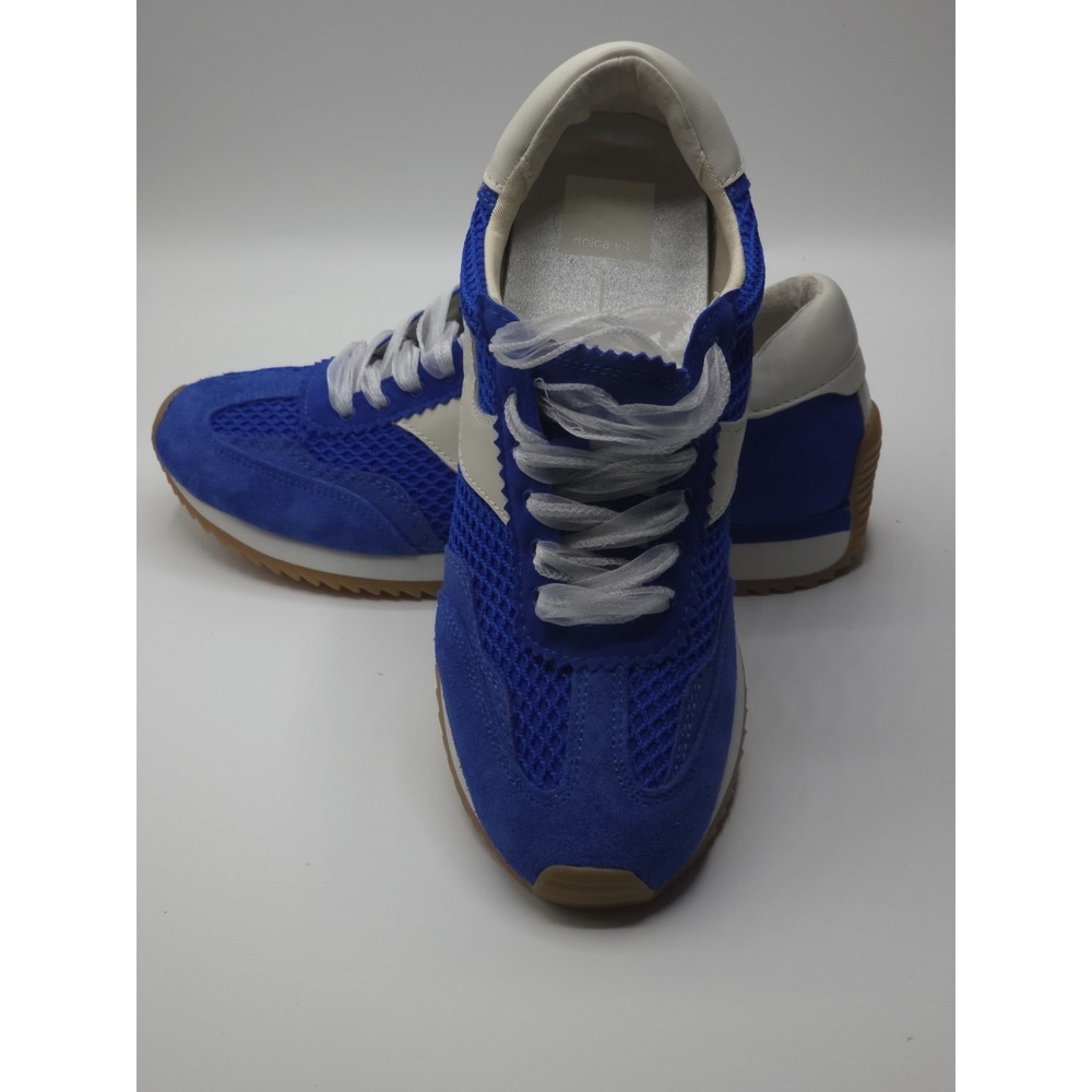 New Dolce Vita Blue and White Athletic Sneakers - Picture 7 of 9